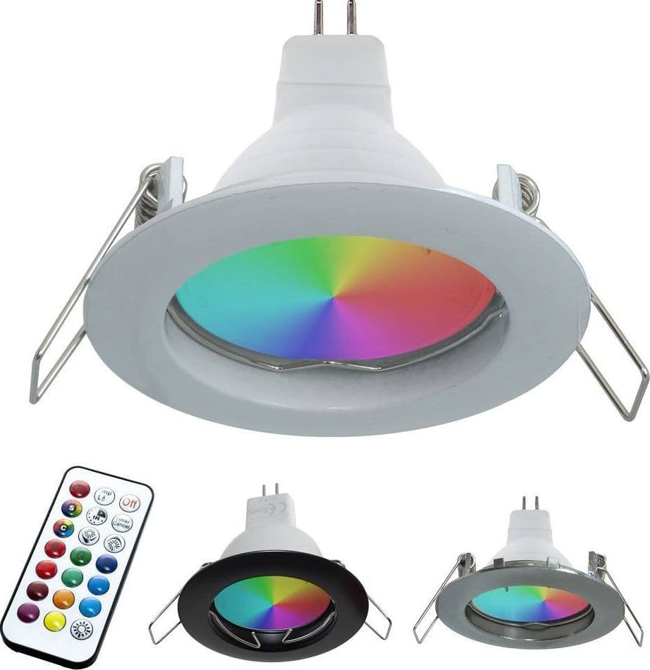 FARETTO LED RGB+6000K 6 W 12V INCASSO 6CM TONDO RGBW EFFETTI LUCE COLORATA BARCA in Faretti da soffitto Trade Shop italia - Napoli, commercioVirtuoso.it