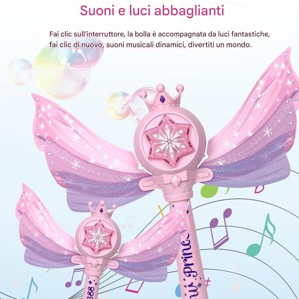 Scettro Elettrico Gioco per Bolle di Sapone con Luci e Suoni Bambini Idea Regalo in Soffiatori di bolle Esplodia - Napoli, commercioVirtuoso.it