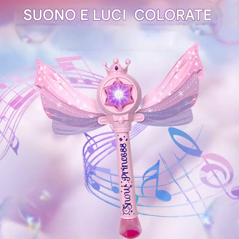 Scettro Elettrico Gioco per Bolle di Sapone con Luci e Suoni Bambini Idea Regalo in Soffiatori di bolle Esplodia - Napoli, commercioVirtuoso.it