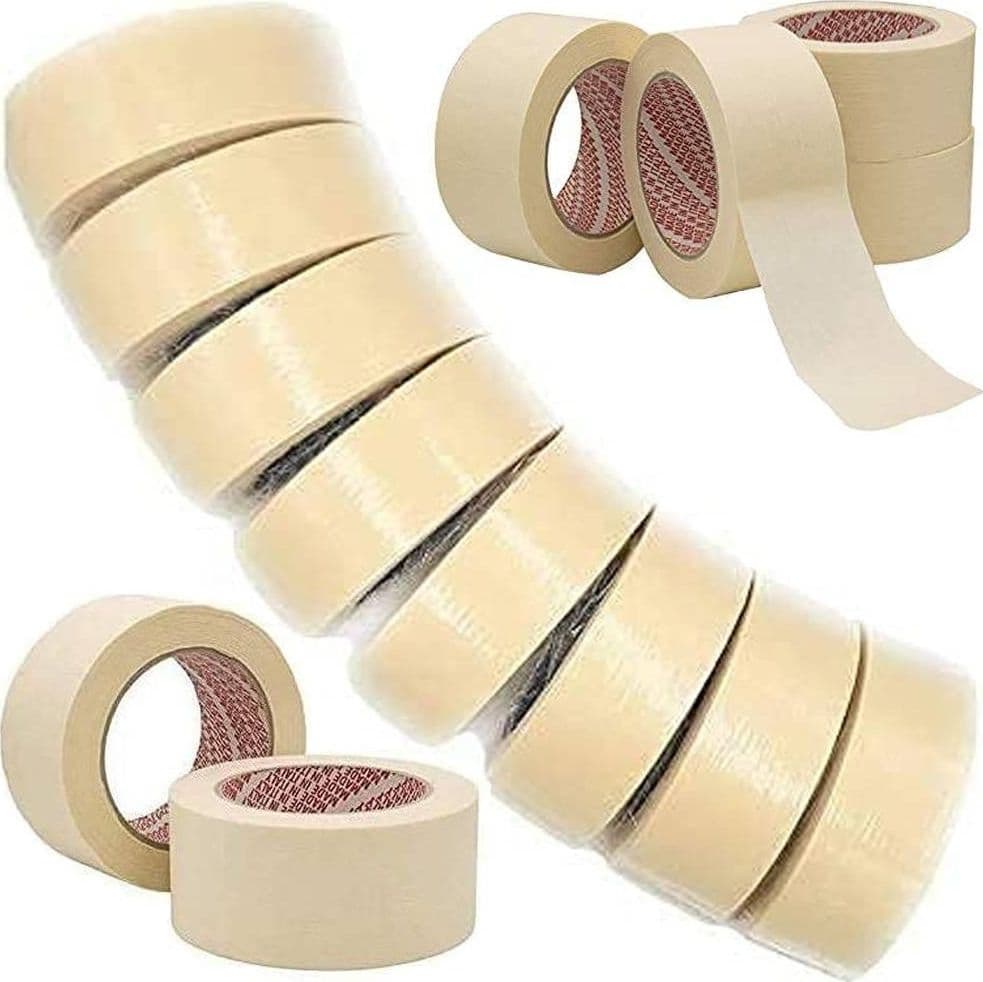 NASTRO CARTA GOMMATA PROFESSIONALE 6 ROTOLI 50X50 MT PER MASCHERATURE PITTURA in Nastro per mascheratura Trade Shop italia - Napoli, commercioVirtuoso.it