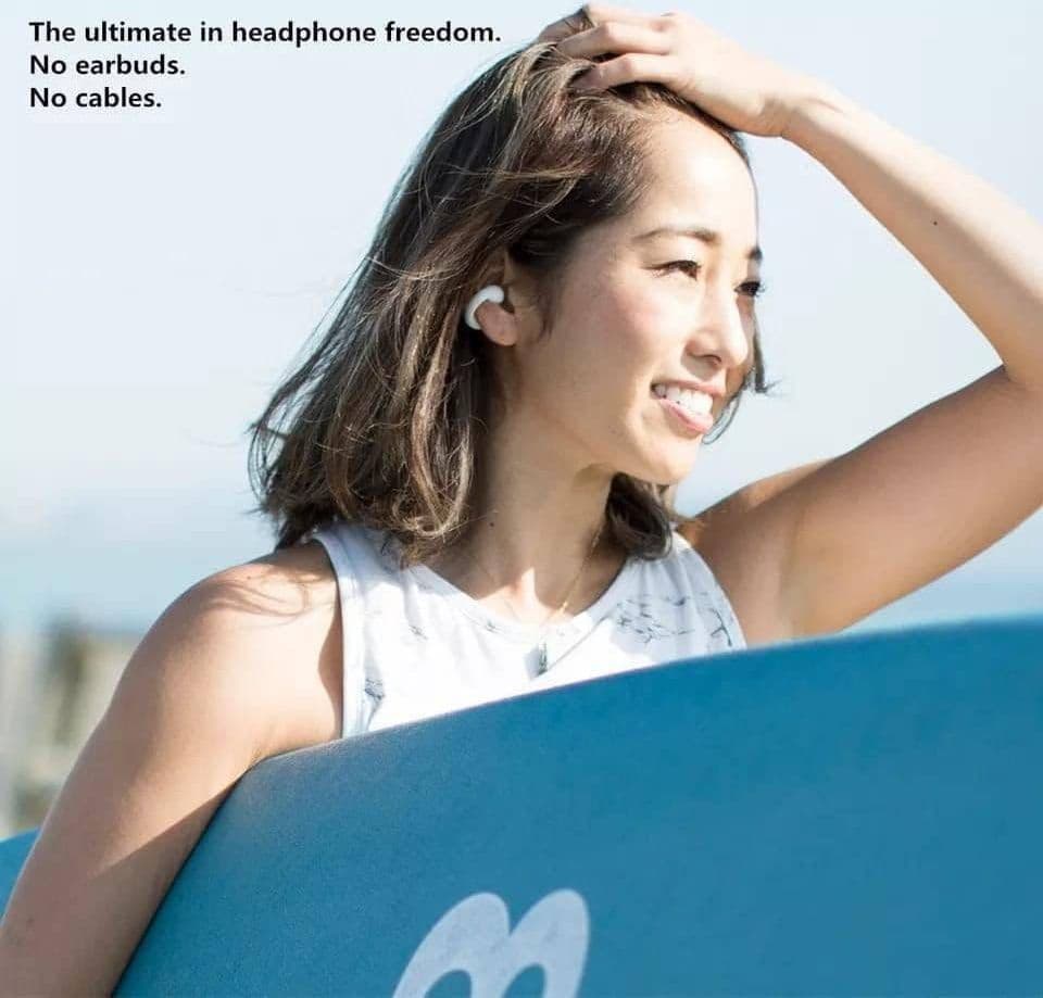 AURICOLARI CUFFIE BLUETOOTH APERTI A ORECCHINO WIRELESS TWS SENZA FILI PER SPORT in Cuffie In-Ear Trade Shop italia - Napoli, commercioVirtuoso.it
