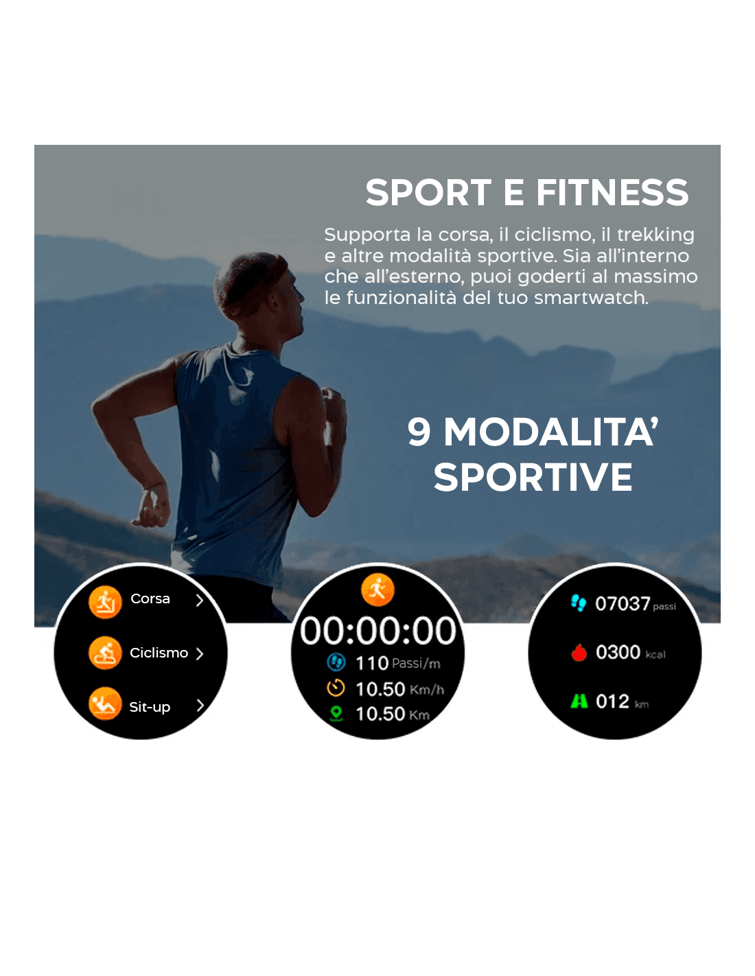 SMARTWATCH HW23 PRO PER IOS E ANDROID BLUETOOTH TOUCH SPORT FITNESS SALUTE UOMO in Smartwatch Trade Shop italia - Napoli, commercioVirtuoso.it