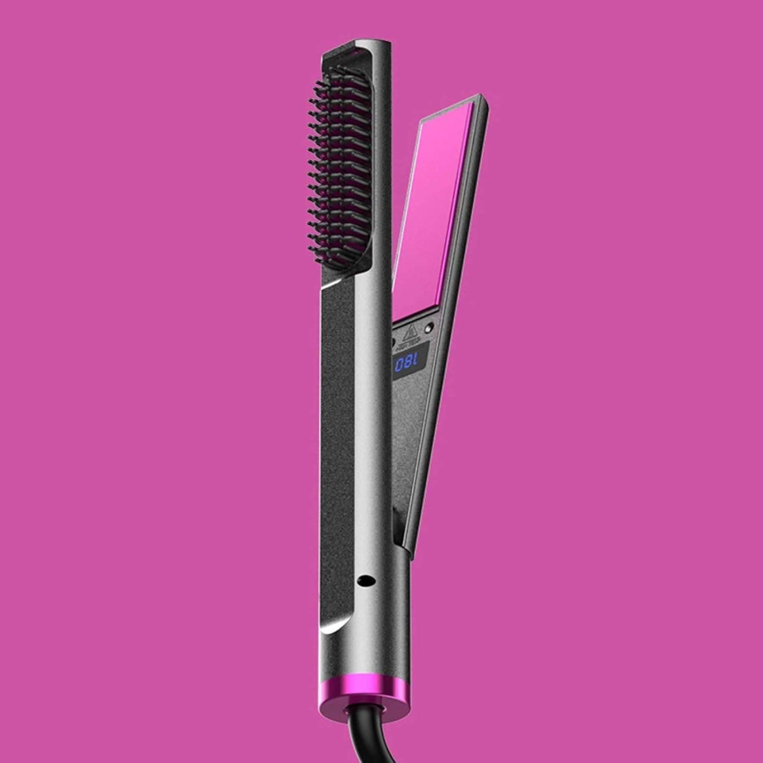SPAZZOLA LISCIANTE 3 IN 1 PER FARE CAPELLI LISCI E MOSSI PIASTRA IN CERAMICA PTC in Piastre per capelli Trade Shop italia - Napoli, commercioVirtuoso.it