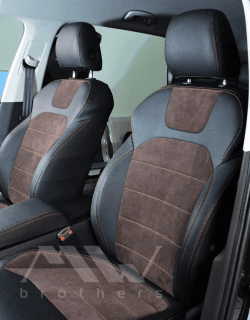 Coprisedili Su Misura Per Skoda Kodiaq (2016+), Leather Style in Set per interni Autooggetti.it - Roma, commercioVirtuoso.it