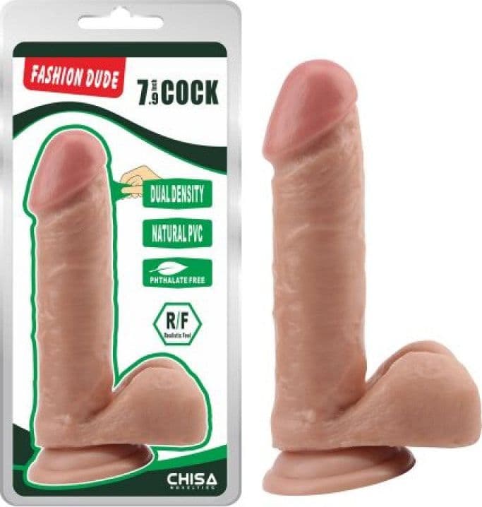 Dildo per Strap-On Fashion Dude 19,5 cm Flesh Straight in Strap-on Sexy Tentazioni - Siracusa, commercioVirtuoso.it