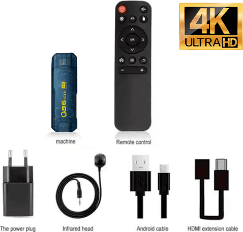 TV STICK 4K ULTRA HD CON TELECOMANDO LETTORE MULTIMEDIALE 16GB+256GB ANDROIDTV in Client Streaming Trade Shop italia - Napoli, commercioVirtuoso.it
