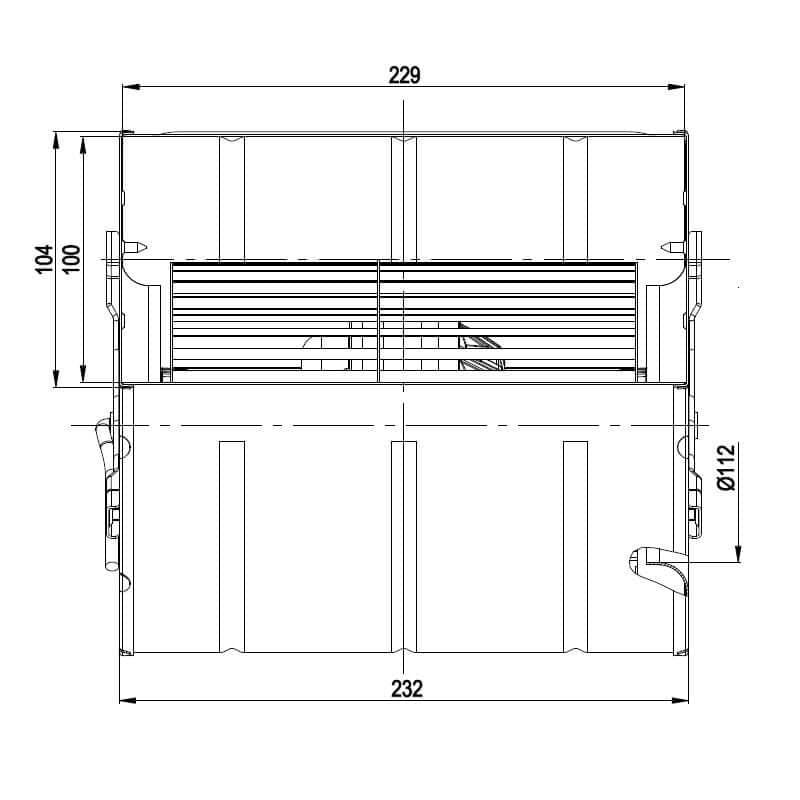 Ventilatore centrifugo D4E133-DT46-L4 per stufa a pellet 14706063 in Accessori e parti per riscaldamenti Colella Ricambi - Casoria, commercioVirtuoso.it