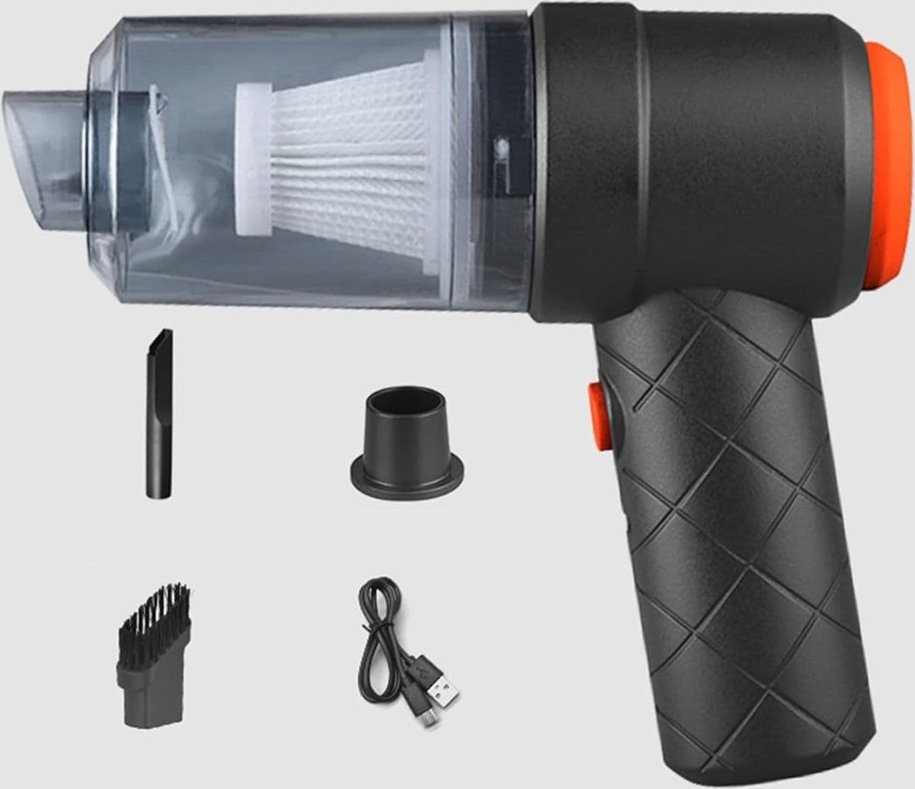 ASPIRATORE E SOFFIATORE ASPIRAPOLVERE PORTATILE RICARICABILE USB ASPIRABRICIOLE in Aspirabriciole e aspirapolvere portatili Trade Shop italia - Napoli, commercioVirtuoso.it