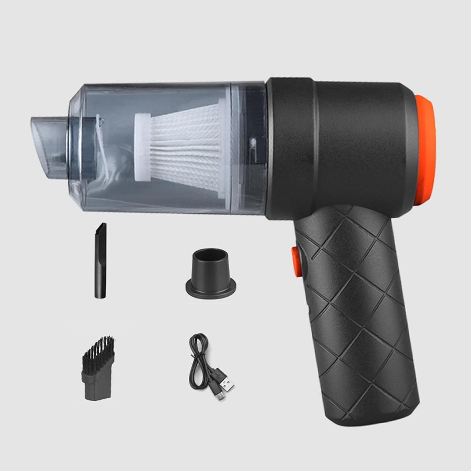 ASPIRATORE E SOFFIATORE ASPIRAPOLVERE PORTATILE RICARICABILE USB ASPIRABRICIOLE in Aspirabriciole e aspirapolvere portatili Trade Shop italia - Napoli, commercioVirtuoso.it