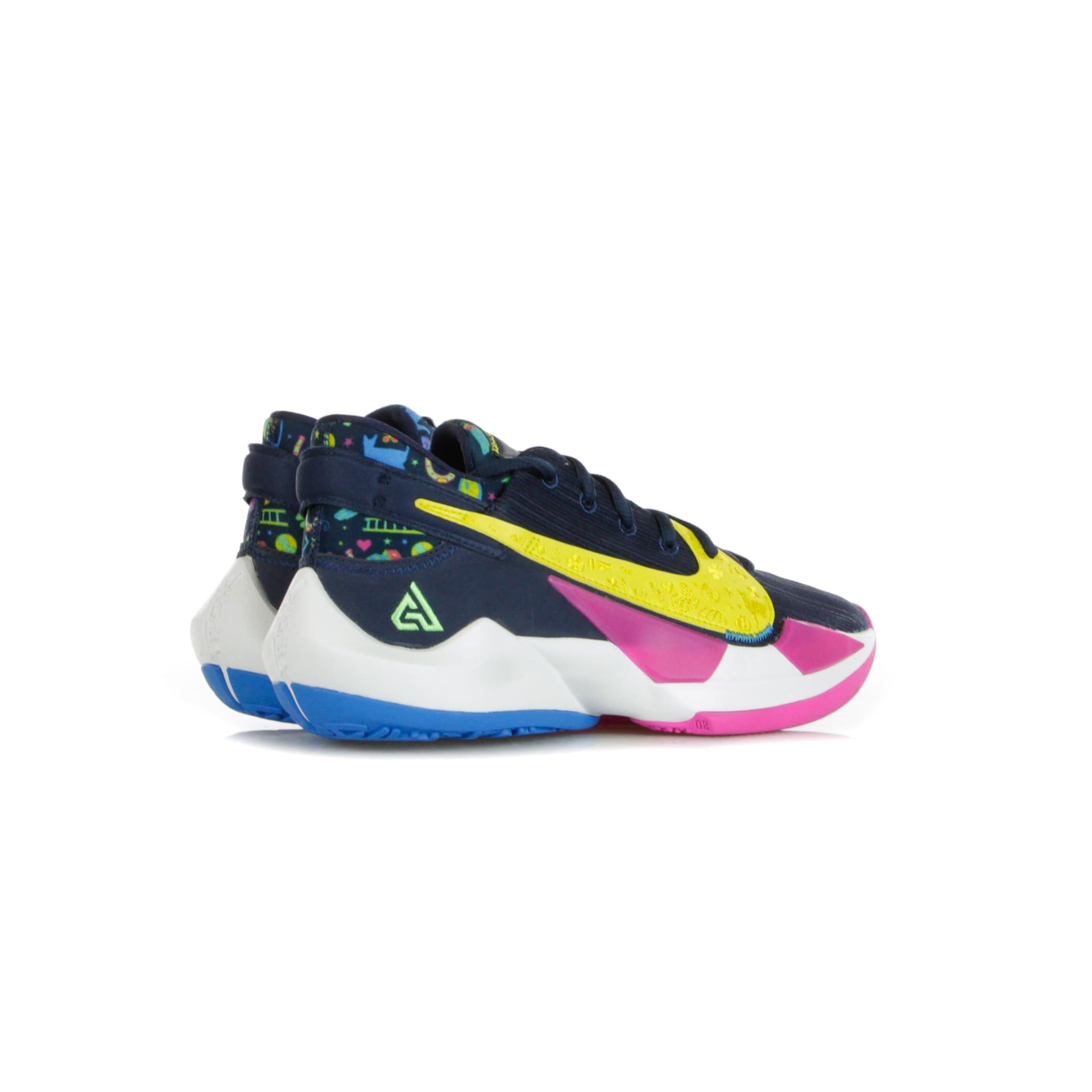 NIKE NBA Scarpa Bassa Uomo Zoom Freak 2 Midnight Navy/poison Green/fire Pink da uomo in Scarpe da Basket da donna Drestige - Casamassima, commercioVirtuoso.it