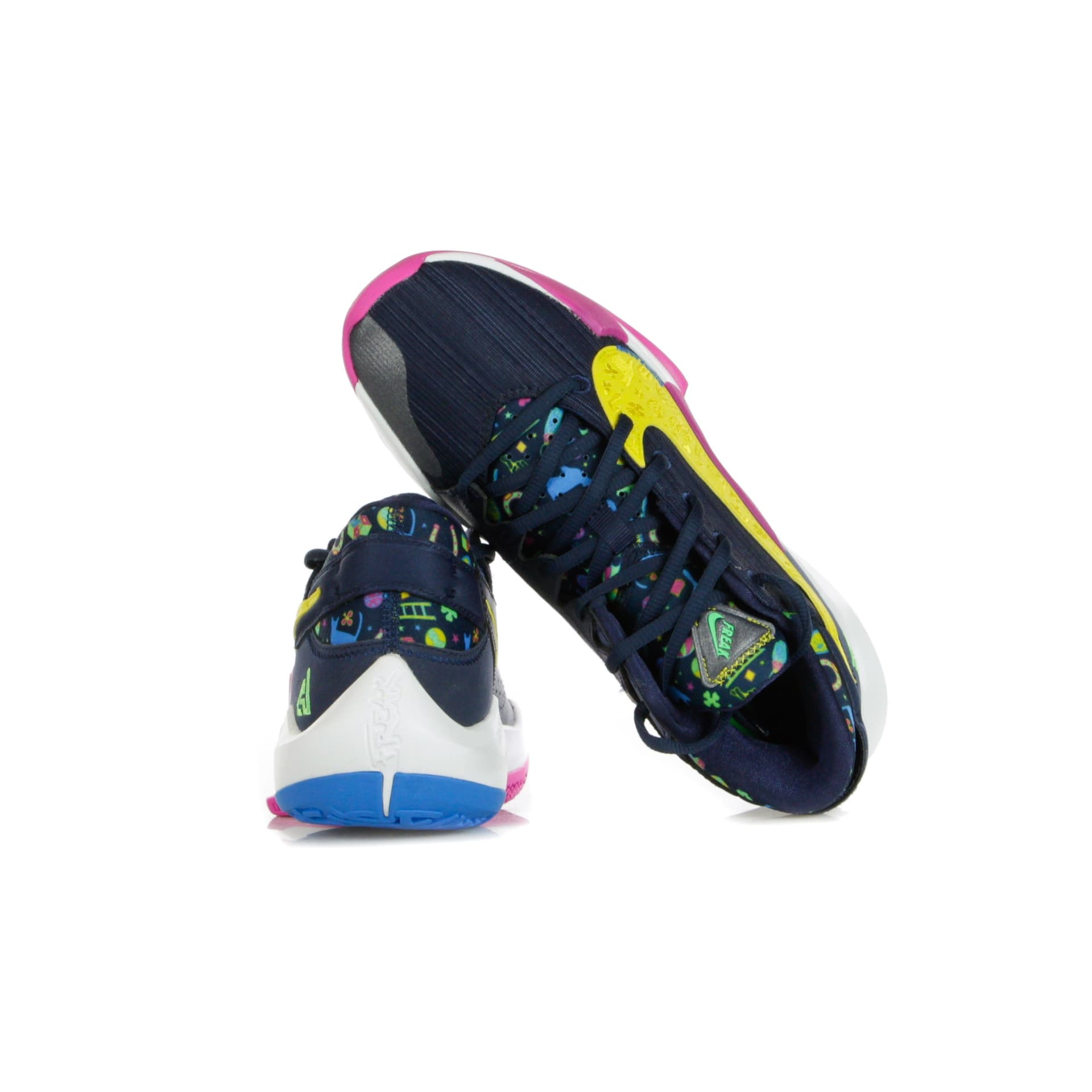 NIKE NBA Scarpa Bassa Uomo Zoom Freak 2 Midnight Navy/poison Green/fire Pink da uomo in Scarpe da Basket da donna Drestige - Casamassima, commercioVirtuoso.it
