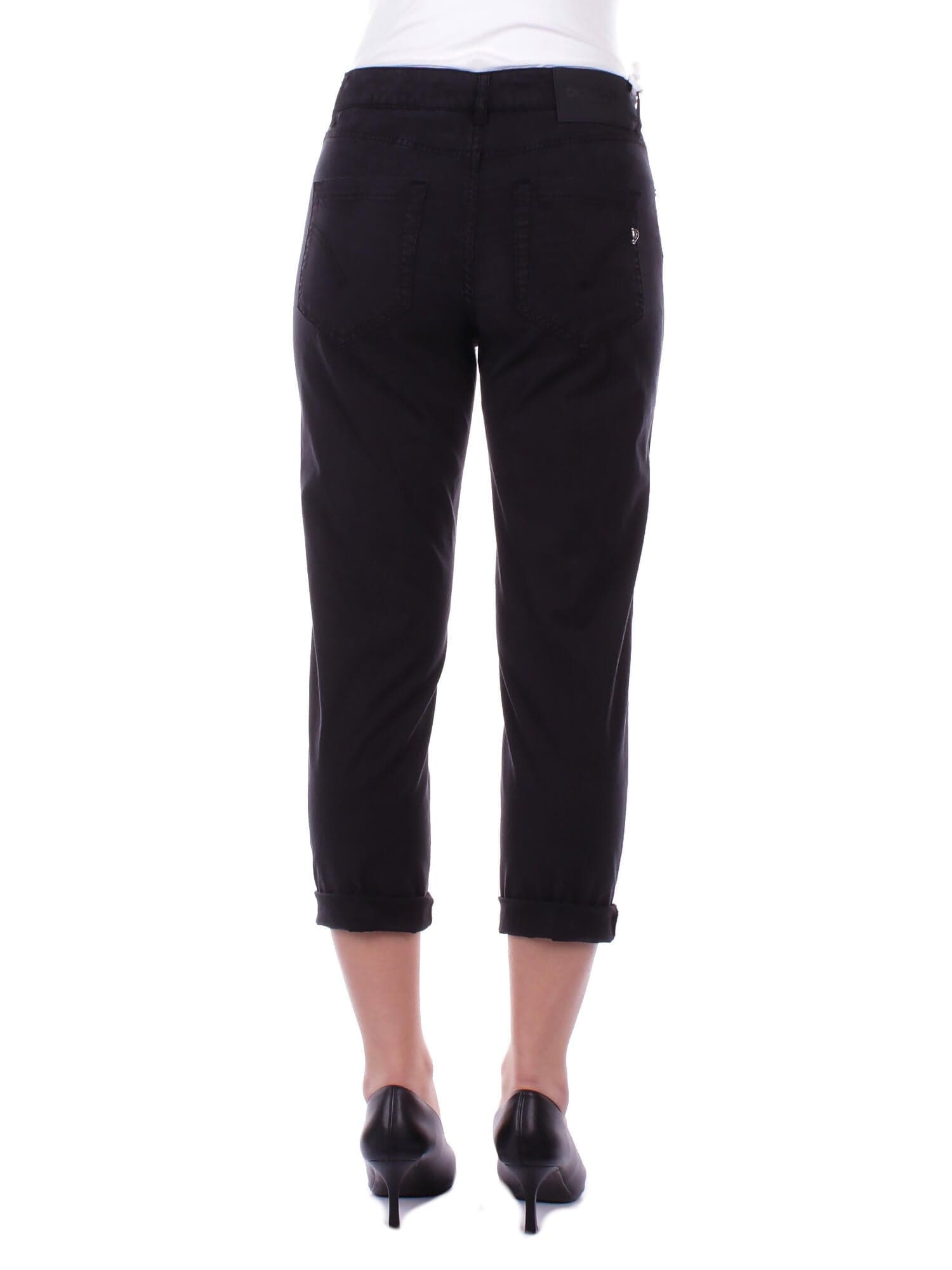 Dondup Pantaloni Nero da donna in Pantaloni Drestige - Casamassima, commercioVirtuoso.it
