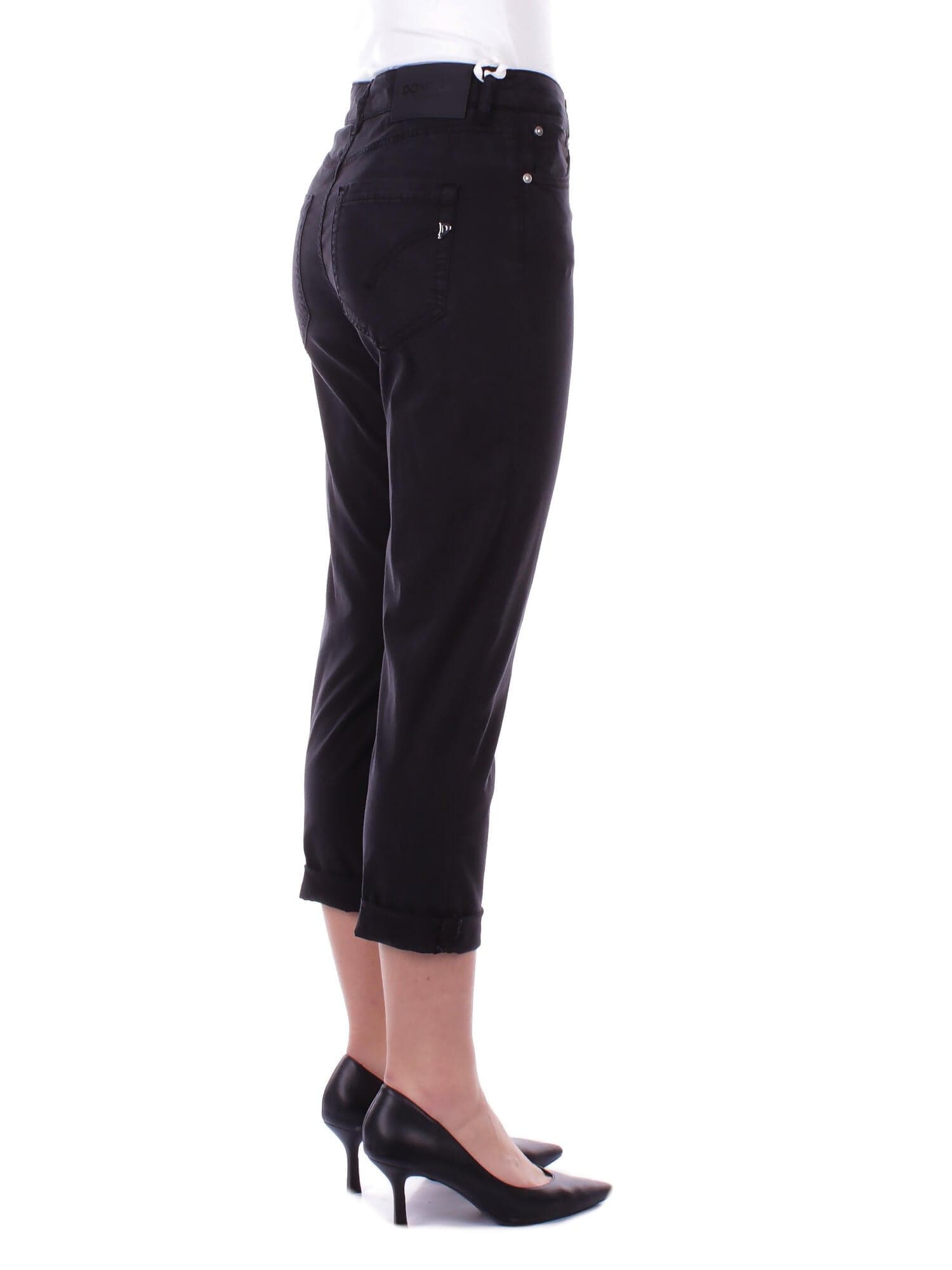 Dondup Pantaloni Nero da donna in Pantaloni Drestige - Casamassima, commercioVirtuoso.it