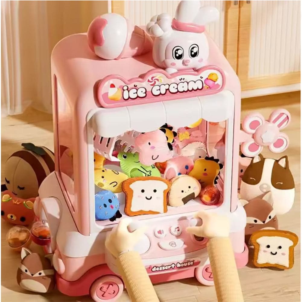 Distributore Giocattoli Rosa Grabber Gancio per Bambini Giocattolo con Peluche in Mini elettrodomestici Esplodia - Napoli, commercioVirtuoso.it