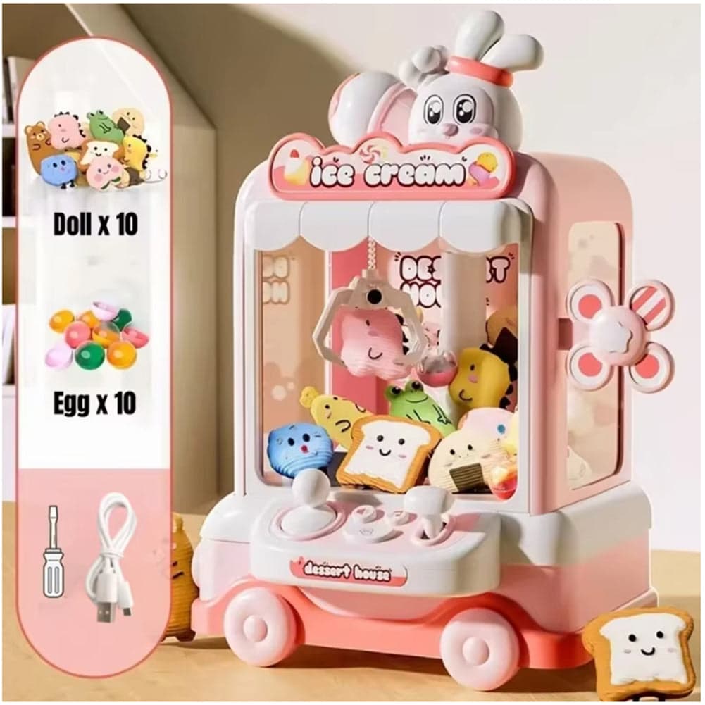 Distributore Giocattoli Rosa Grabber Gancio per Bambini Giocattolo con Peluche in Mini elettrodomestici Esplodia - Napoli, commercioVirtuoso.it
