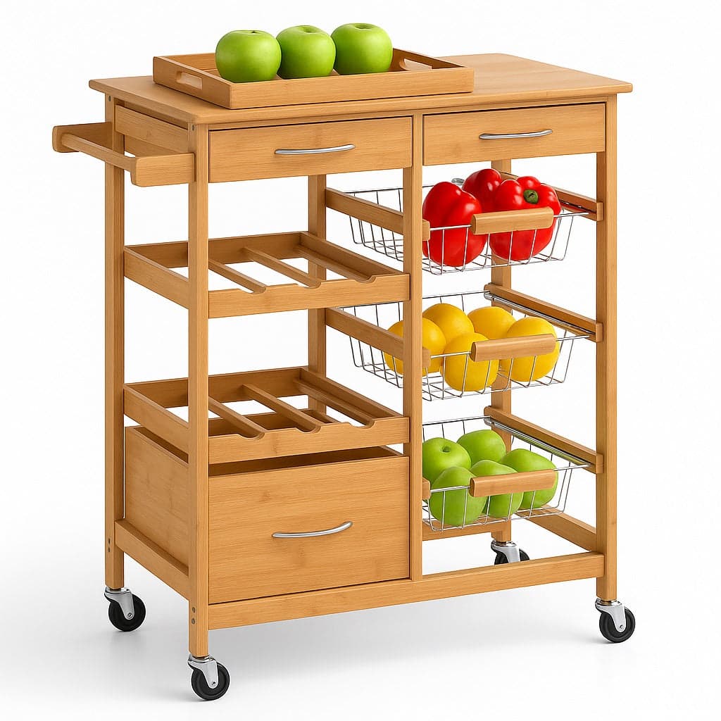 Carrelli da portata per la cucina