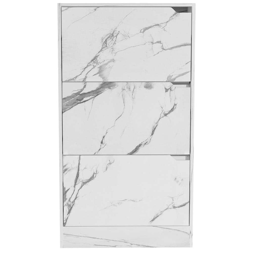 Scarpiera 3Ante Doppia Profondità Salvaspazio Bianco Marmo 63x24 H115cm Mdf in Scarpiere Danyx - Casoria, commercioVirtuoso.it