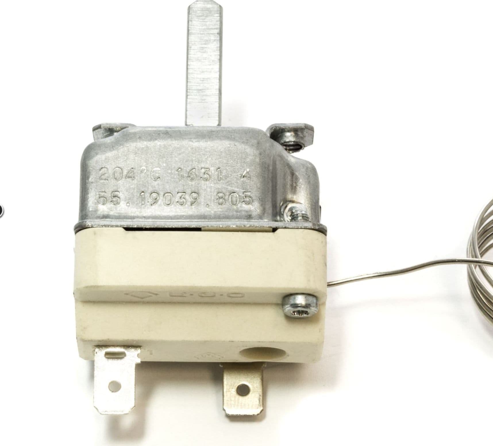 TERMOSTATO PROFESSIONALE FRIGGITRICE 204°C EGO 55.19039.805 Alberino: 24mm. in prodotto EuroStore07 - Alatri, commercioVirtuoso.it