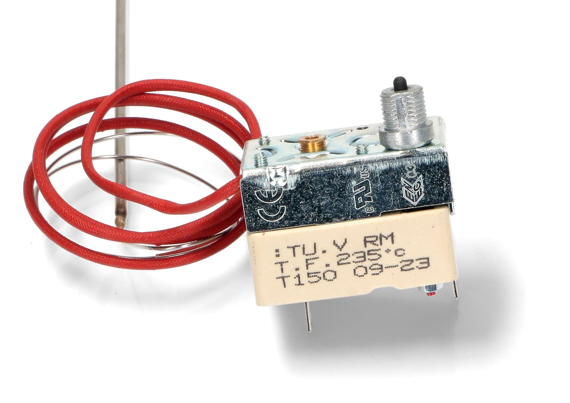 TERMOSTATO PROFESSIONALE TU V RM 235°C CAEM LP 5923 2 contatti. in prodotto EuroStore07 - Alatri, commercioVirtuoso.it