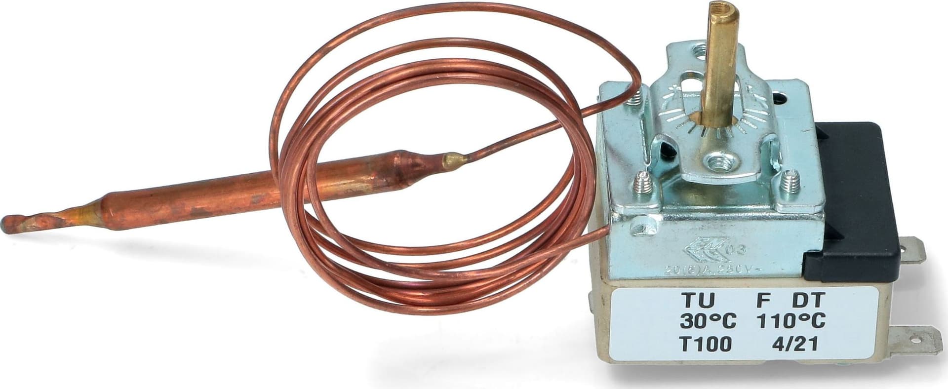 TERMOSTATO PROFESSIONALE 30°-110°C CAEM LP 1658 Capillare in rame: 980mm. in prodotto EuroStore07 - Alatri, commercioVirtuoso.it
