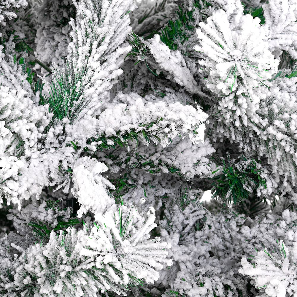 Albero di Natale Innevato Bianco Winter Palace Foltissimo 210cm 1420 Rami Innesto in Alberi di natale artificiali Esplodia - Napoli, commercioVirtuoso.it