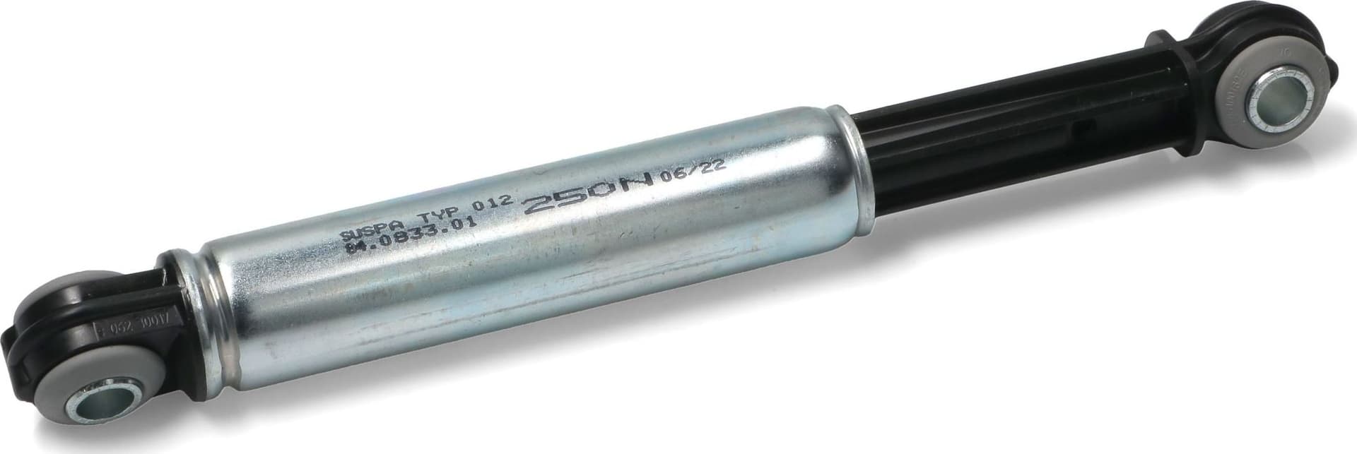 AMMORTIZZATORE LAVATRICE PROFESSIONALE 250N SUSPA Fori: Ø10+Ø10mm. 1 PZ in prodotto EuroStore07 - Alatri, commercioVirtuoso.it