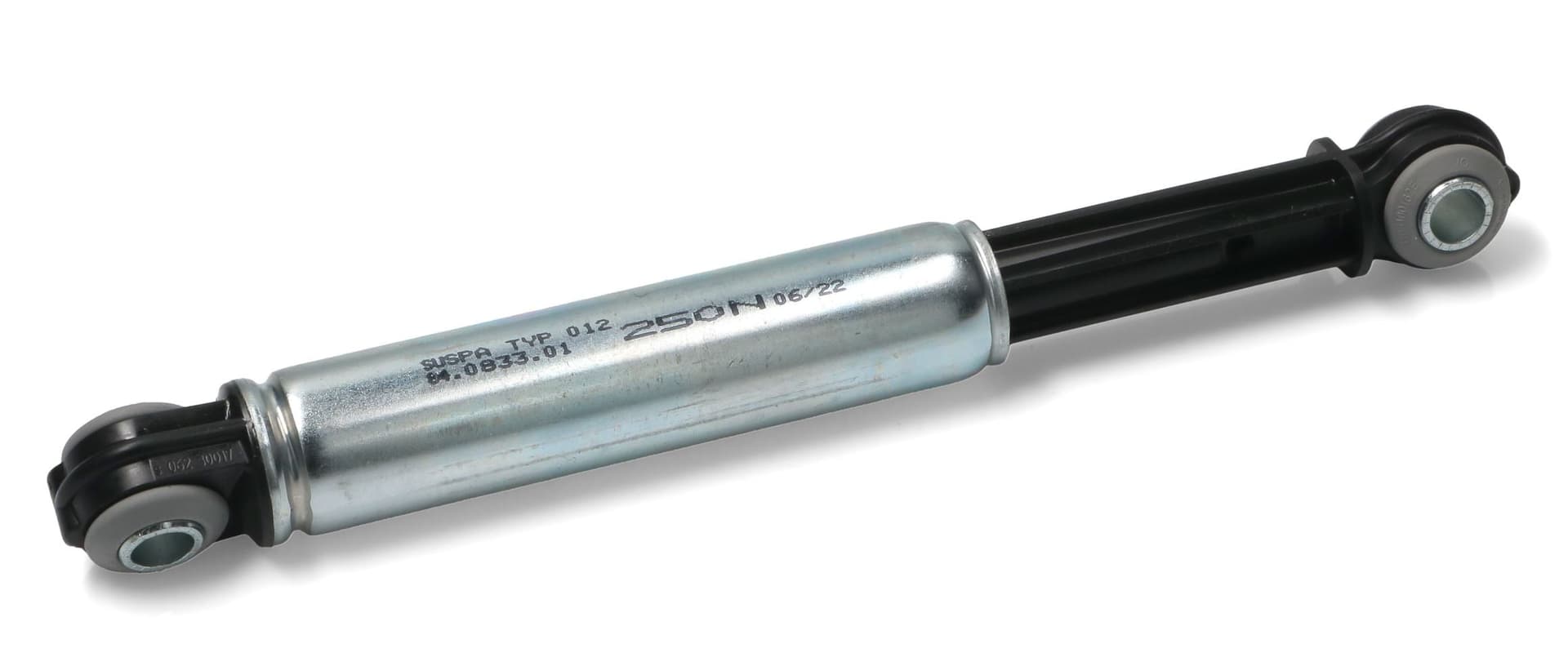 AMMORTIZZATORE LAVATRICE PROFESSIONALE 250N SUSPA Fori: Ø10+Ø10mm. 1 PZ in prodotto EuroStore07 - Alatri, commercioVirtuoso.it