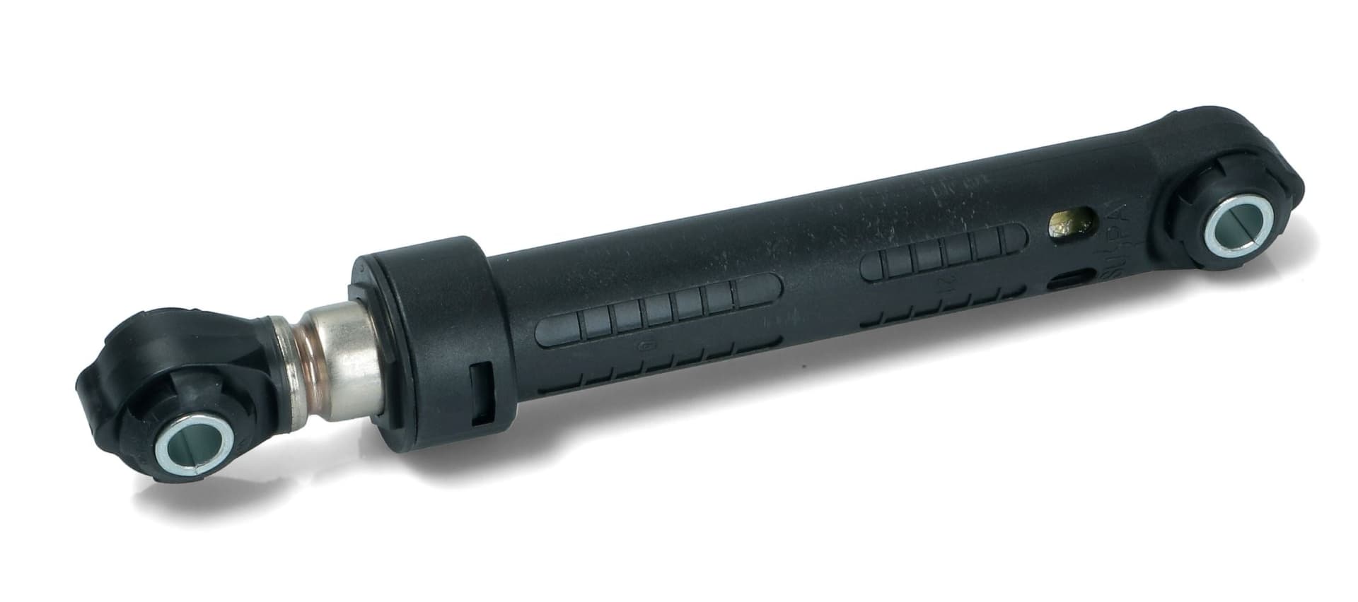 AMMORTIZZATORE LAVATRICE PROFESSIONALE 120N SUSPA 270mm,min. 165m Fori: Ø8+8mm in prodotto EuroStore07 - Alatri, commercioVirtuoso.it