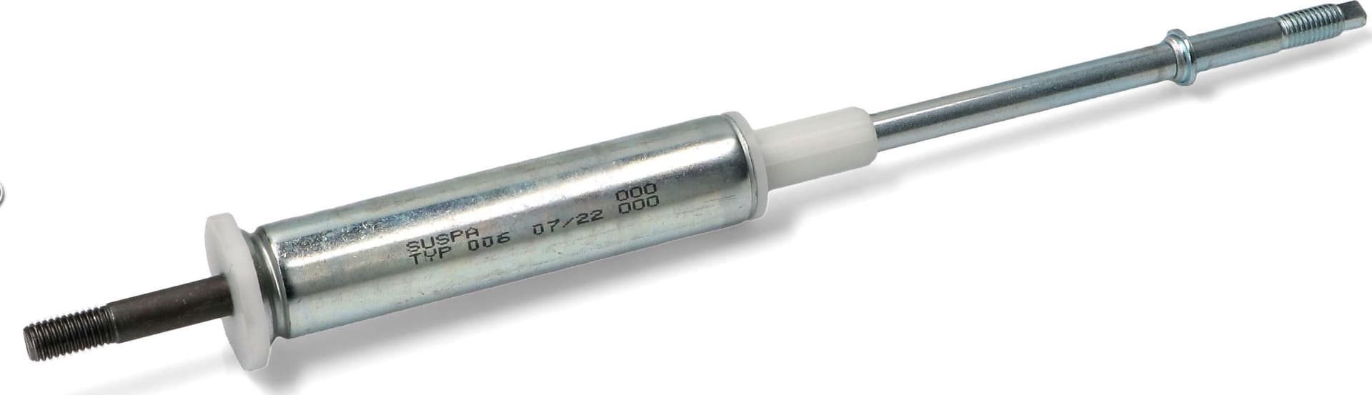 AMMORTIZZATORE LAVATRICE PROFESSIONALE 120N SUSPA : TYP006. 120N. lungo 335mm. in prodotto EuroStore07 - Alatri, commercioVirtuoso.it
