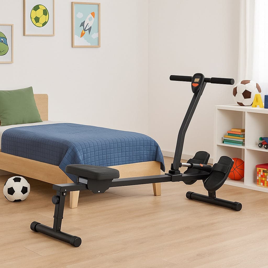 Vogatore Pieghevole Casa 12 Livelli Resistenza Display LCD Fitness Portata 120kg in Vogatori Danyx - Casoria, commercioVirtuoso.it