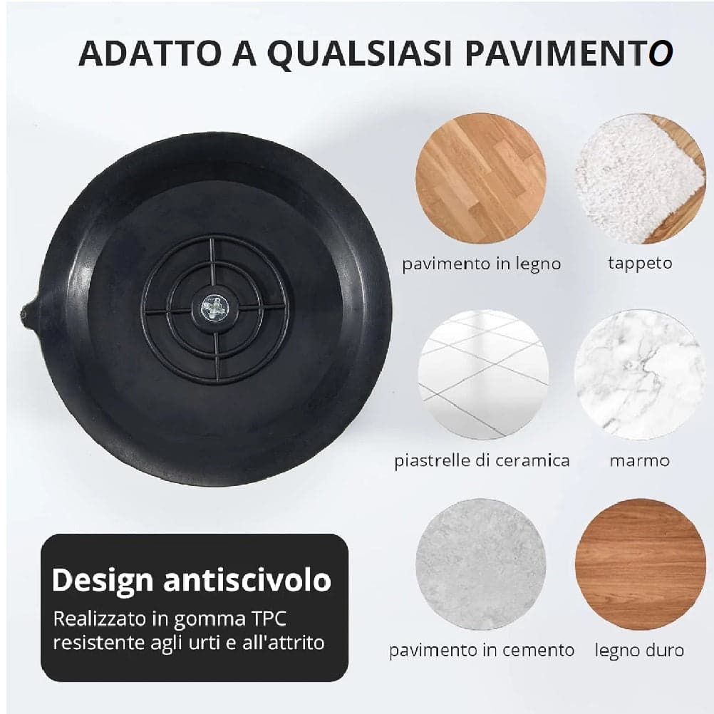 Set 4 Piedini Antivibrazione in Gomma per Lavatrice Frigorifero Supporti Universali Anti-Scivolo in Altri ricambi per lavatrici Danyx - Casoria, commercioVirtuoso.it