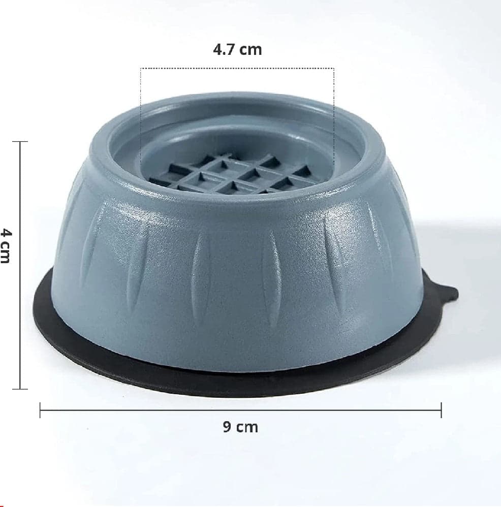 Set 4 Piedini Antivibrazione in Gomma per Lavatrice Frigorifero Supporti Universali Anti-Scivolo in Altri ricambi per lavatrici Danyx - Casoria, commercioVirtuoso.it