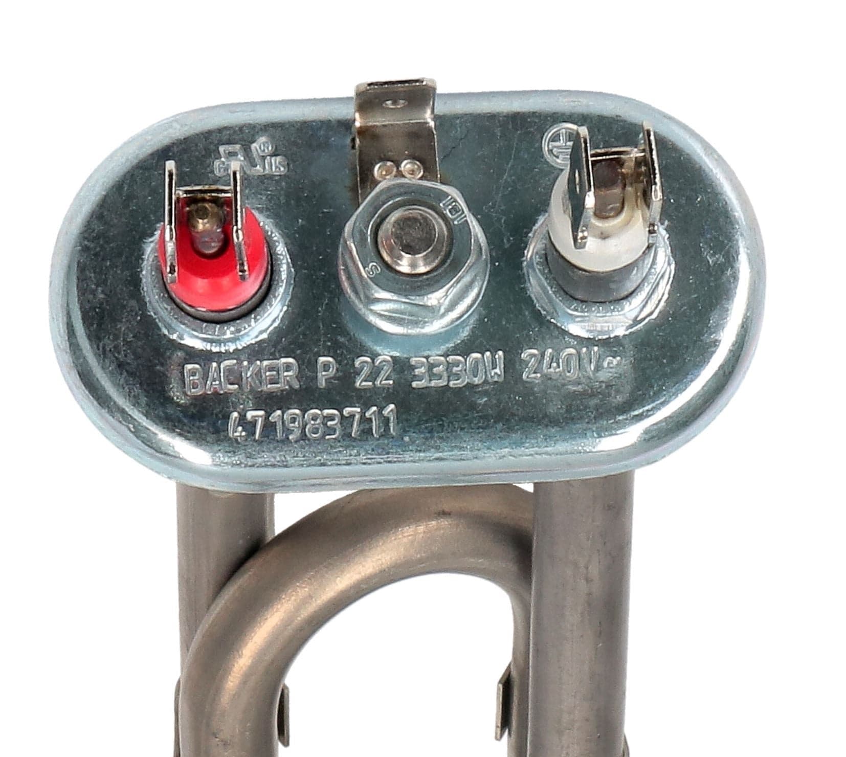 RESISTENZA LAVATRICE PROFESSIONALE 3330W ELECTROLUX 471983711 330x38mm. in prodotto EuroStore07 - Alatri, commercioVirtuoso.it