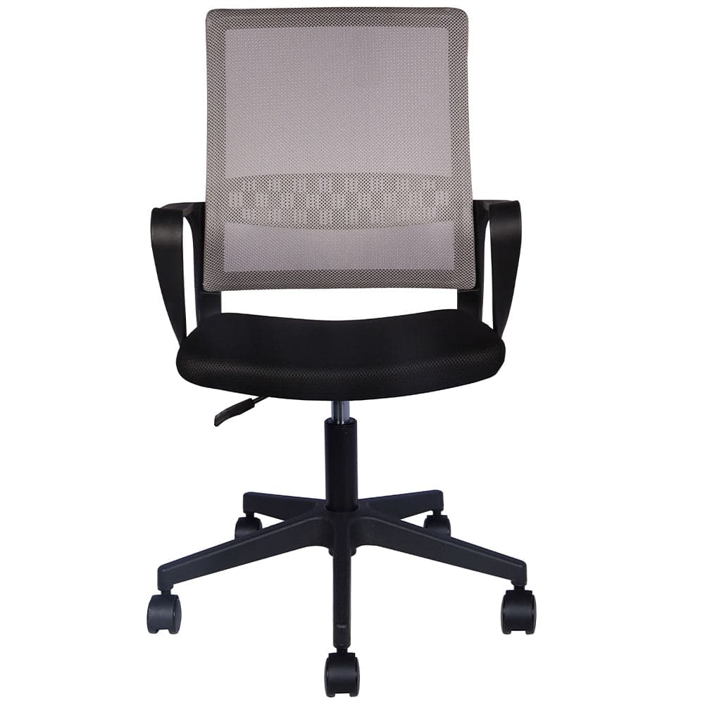 Sedia da Scrivania Ergonomica con 5ruote Piroettanti Rete Traspirante Casa Ufficio Nero Grigio in Sedie da scrivania Danyx - Casoria, commercioVirtuoso.it