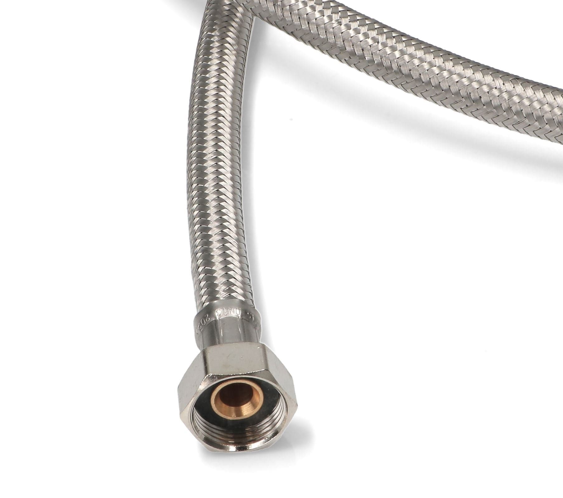 TUBO SCARICO LAVATRICE / LAVASTOVIGLIE INOX DN13 X4330IWG LUNGO 2500 CURVO in prodotto EuroStore07 - Alatri, commercioVirtuoso.it