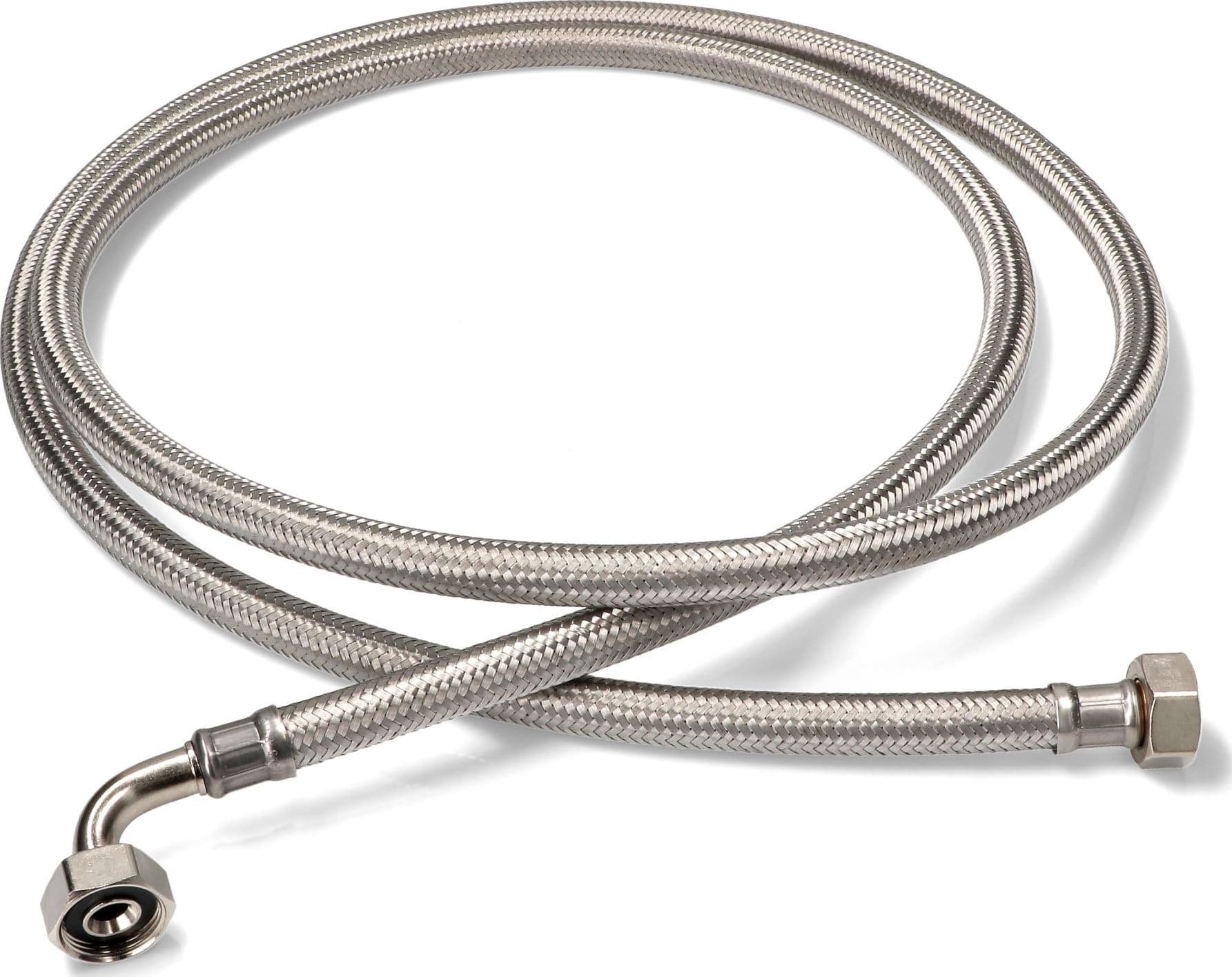 TUBO SCARICO LAVATRICE / LAVASTOVIGLIE INOX DN13 X4330IWG LUNGO 2500 CURVO in prodotto EuroStore07 - Alatri, commercioVirtuoso.it