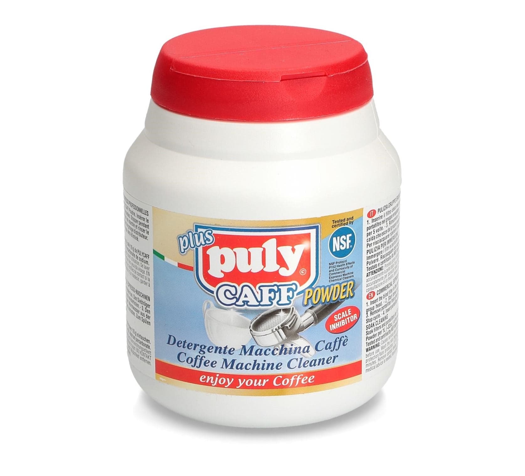 DETERGENTE MACCHINA DA CAFFÈ PULY CLEANER 10pz X 25gr UNIVERSALE in prodotto EuroStore07 - Alatri, commercioVirtuoso.it