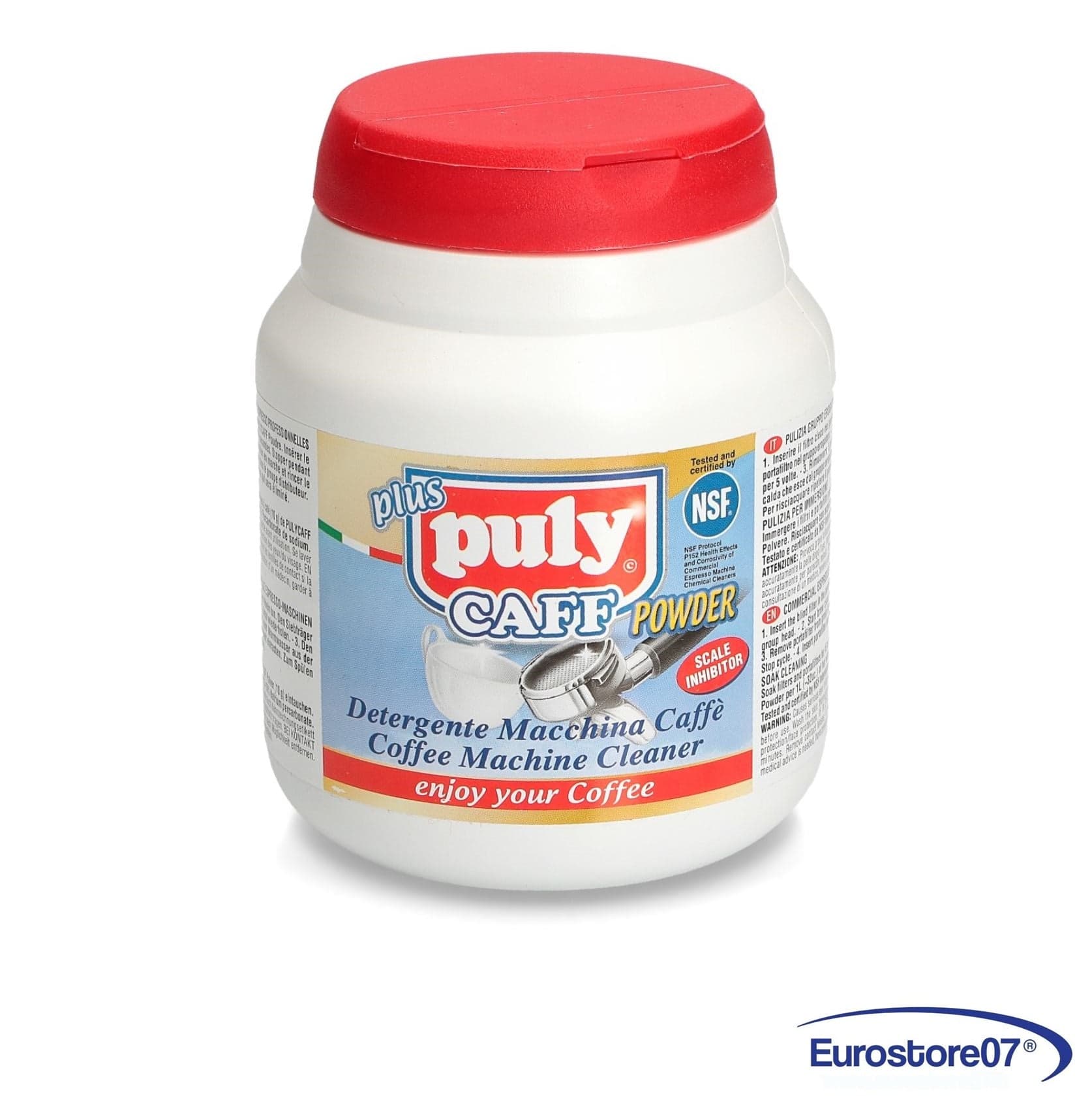 DETERGENTE MACCHINA DA CAFFÈ PULY CLEANER 10pz X 25gr UNIVERSALE in prodotto EuroStore07 - Alatri, commercioVirtuoso.it