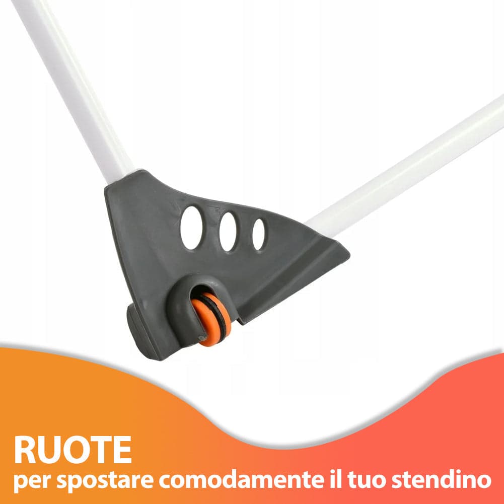 Stendino XXL Estensibile 18 Metri di Stenditura Bucato Salvaspazio Telescopica in Fili stendibiancheria Esplodia - Napoli, commercioVirtuoso.it