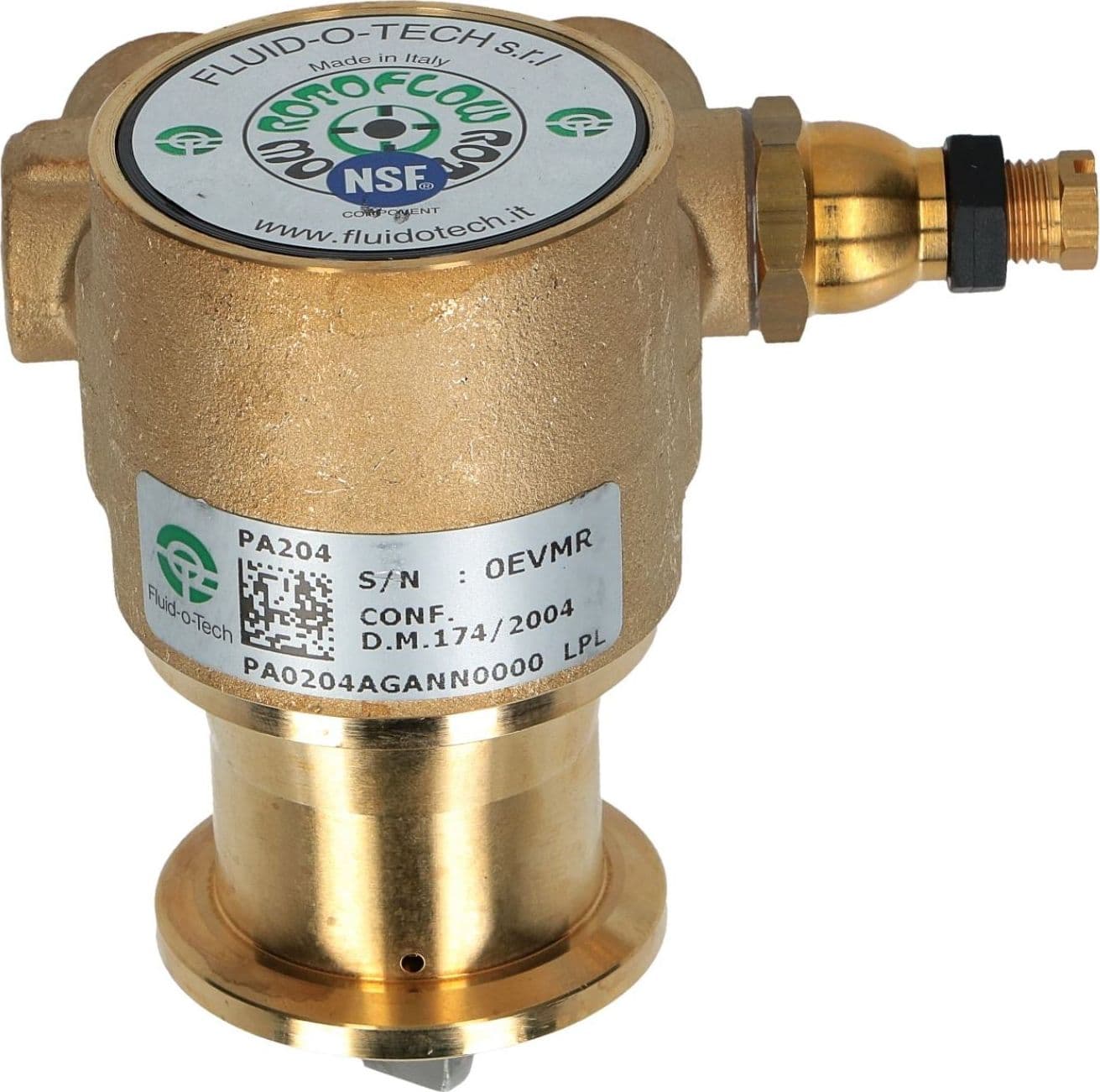 POMPA ROTATIVA MACCHINA CAFFÈ PROFESSIONALE PA204AGANN Portata: 200 /h. in prodotto EuroStore07 - Alatri, commercioVirtuoso.it