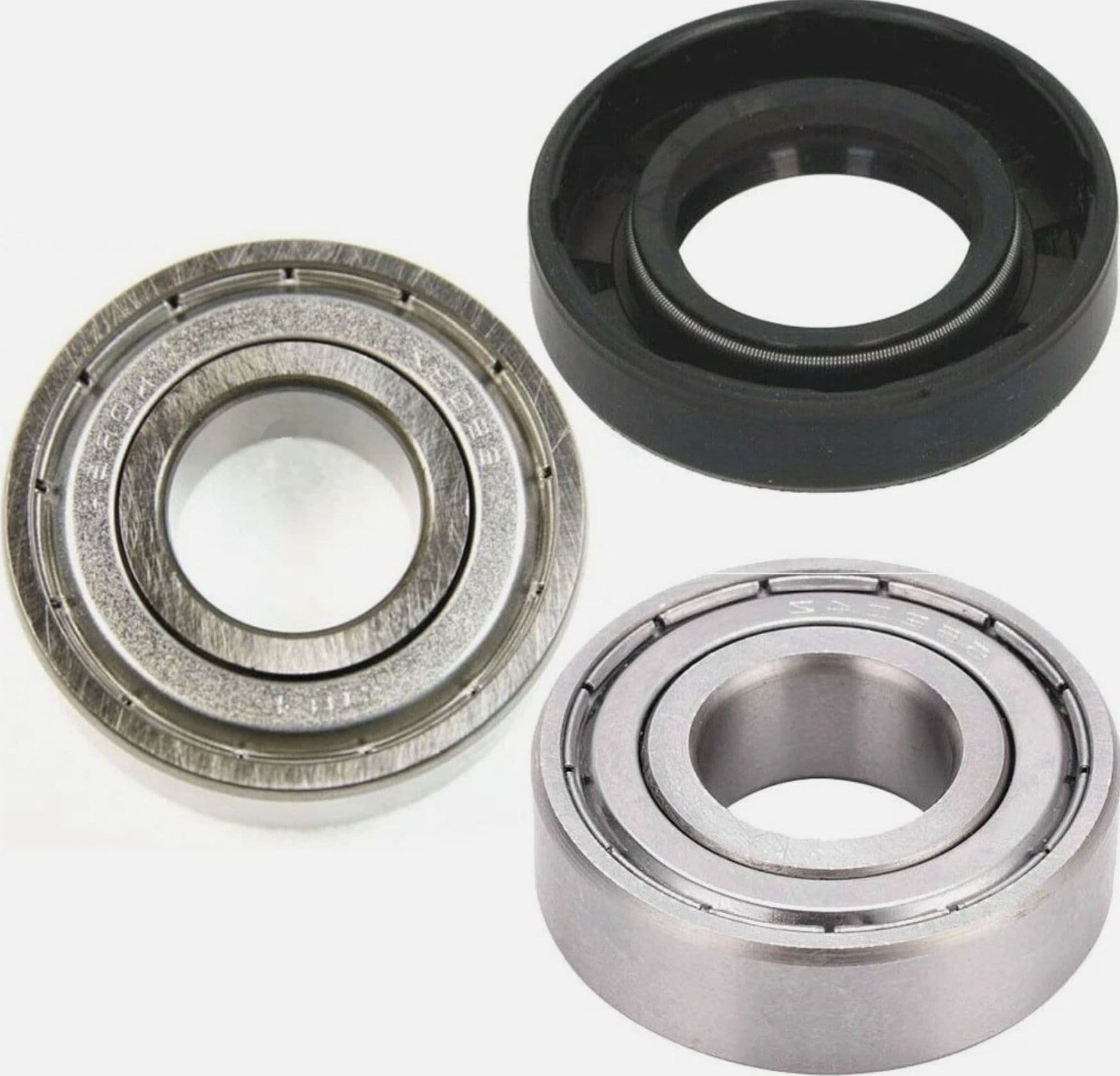 KIT CUSCINETTI E ANELLO DI TENUTA LAVATRICE INDESIT C00058969 6203ZZ 6204ZZ in prodotto EuroStore07 - Alatri, commercioVirtuoso.it
