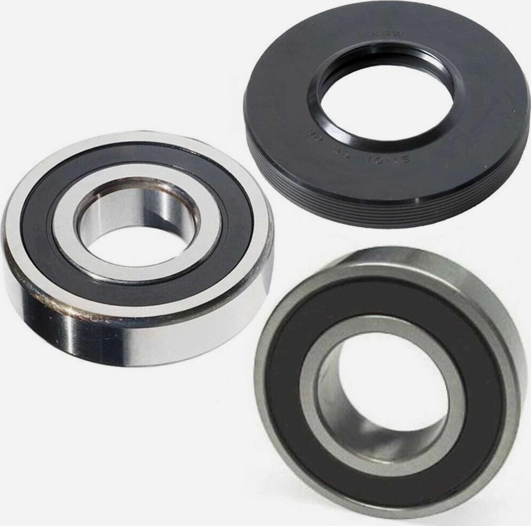 KIT ANELLO TENUTA E CUSCINETTI PER LAVATRICE 6305-2RS 6306-2RS 481252028103, in prodotto EuroStore07 - Alatri, commercioVirtuoso.it