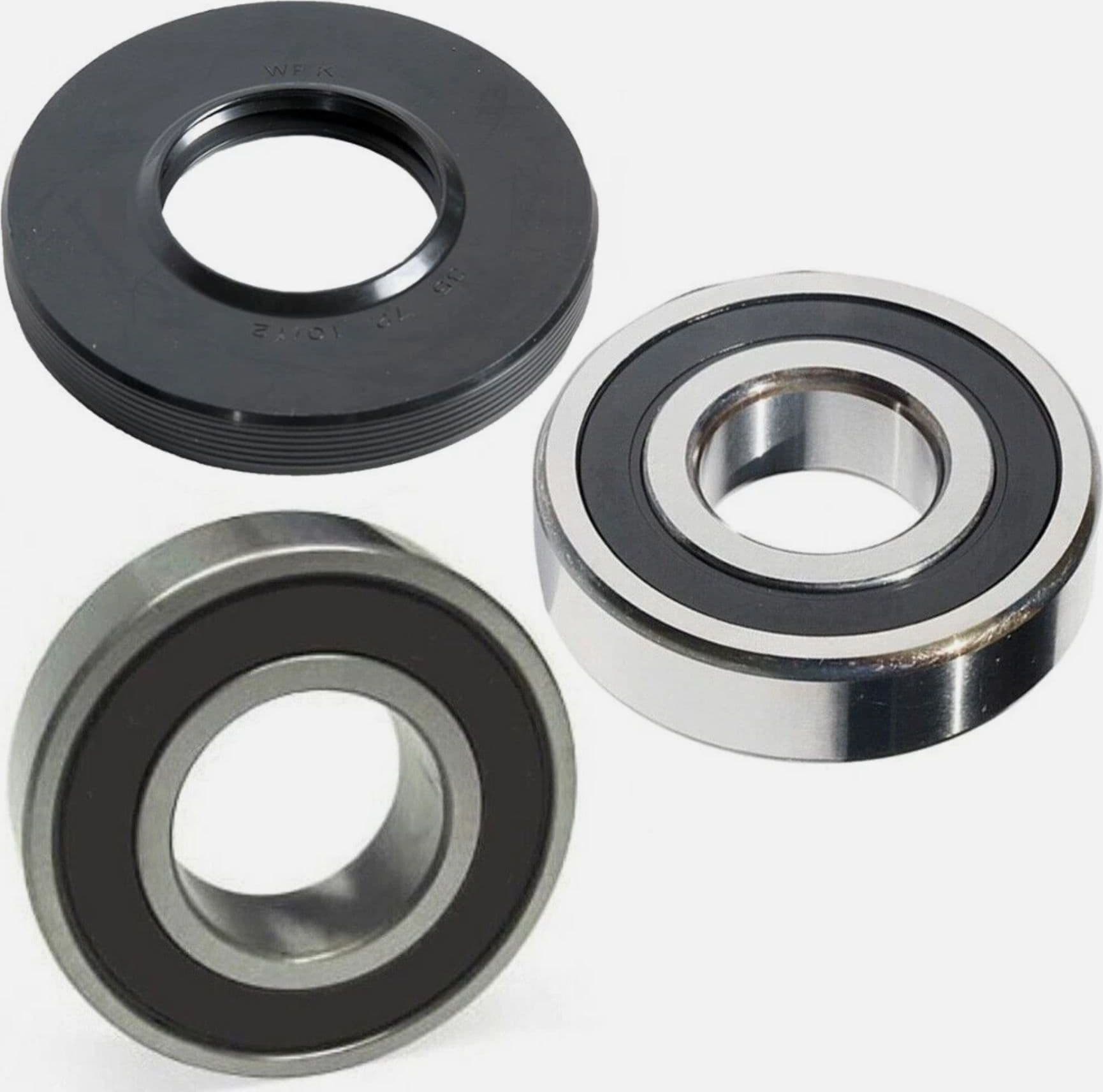 KIT ANELLO TENUTA E CUSCINETTI PER LAVATRICE 6305-2RS 6306-2RS 481252028103, in prodotto EuroStore07 - Alatri, commercioVirtuoso.it