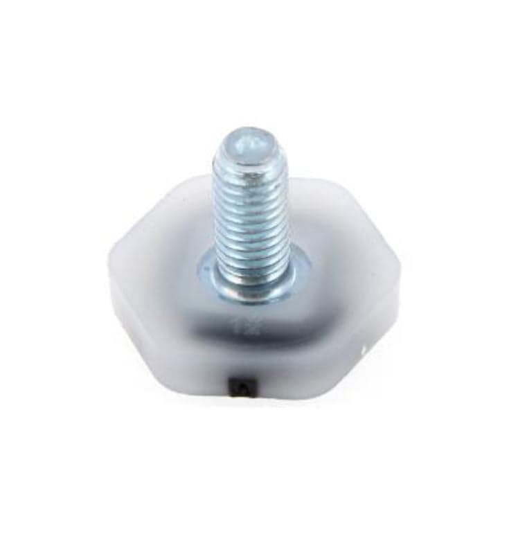 PIEDINO REGOLABILE 2,3 CM PER LAVATRICE ARISTON INDESIT C00533677 ORIGINALE in prodotto EuroStore07 - Alatri, commercioVirtuoso.it