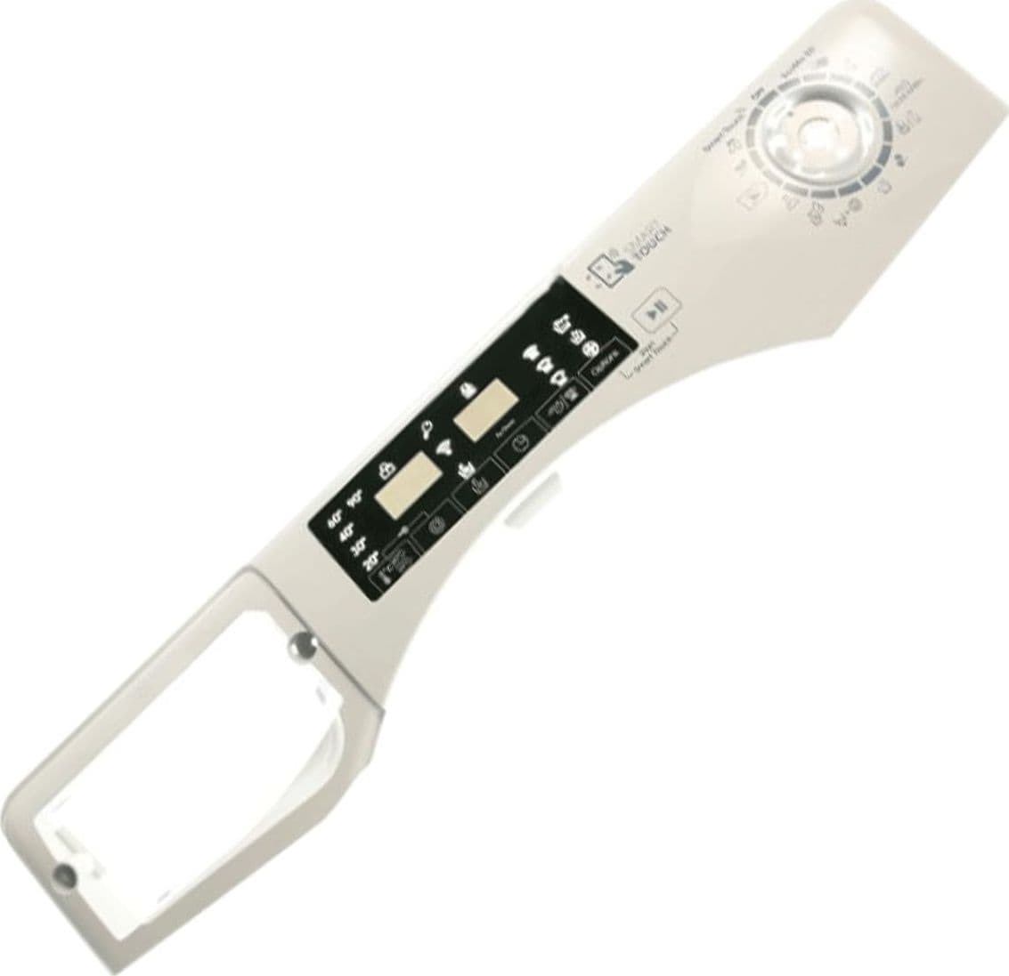 CRUSCOTTO FRONTALE BIANCO CON SENSORE TOUCH LAVATRICE CANDY 41045036 ORIGINALE in prodotto EuroStore07 - Alatri, commercioVirtuoso.it