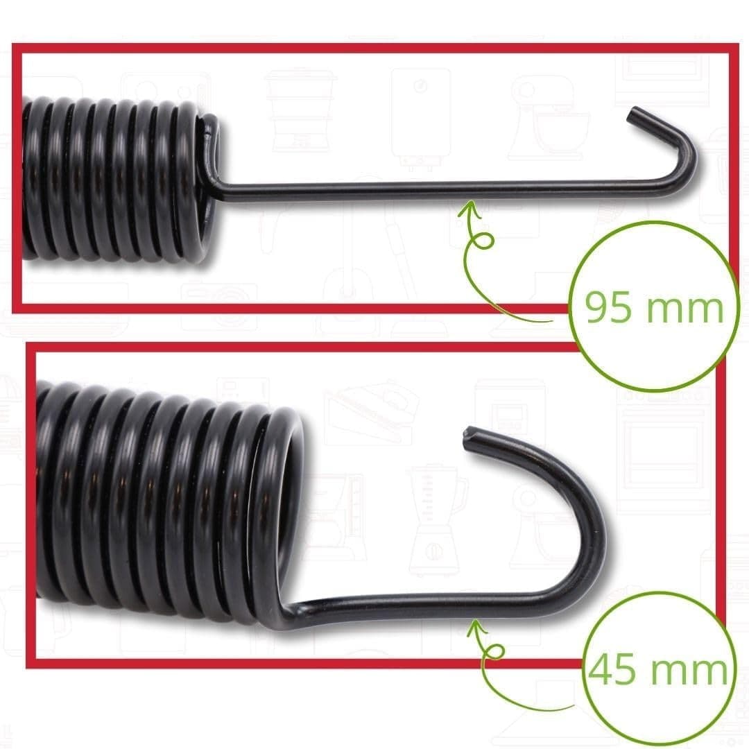 MOLLA PORTANTE SOSPENSIONE VASCA PER LAVATRICE CANDY HOOVER 41031863 41023091 in prodotto EuroStore07 - Alatri, commercioVirtuoso.it