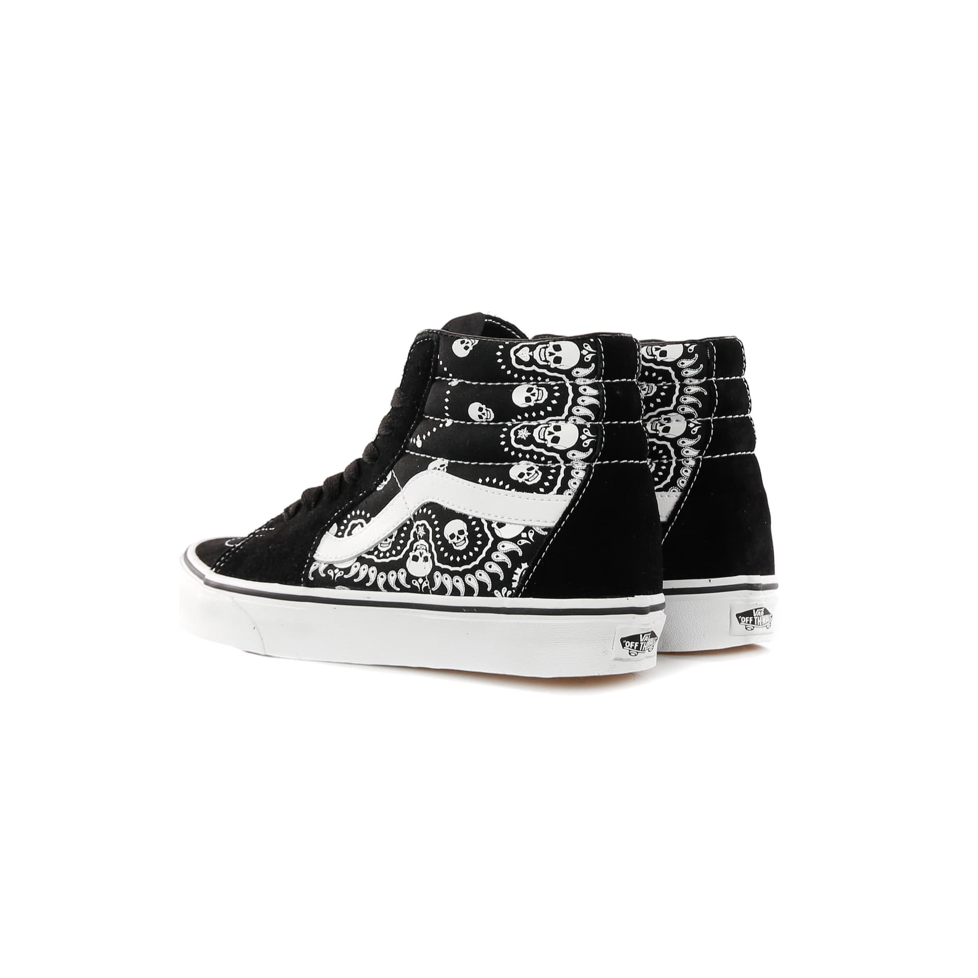VANS Scarpa Alta Uomo Sk8-hi (bandana) Black/true White da uomo in Sneaker casual Drestige - Casamassima, commercioVirtuoso.it
