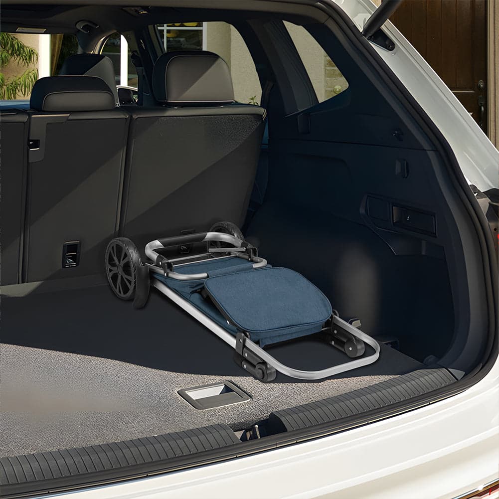 Carrello Spesa Pieghevole 50LT con Borsa Termica Trolley Porta Spesa 2 Ruote Blu in Trolley per la spesa Danyx - Casoria, commercioVirtuoso.it