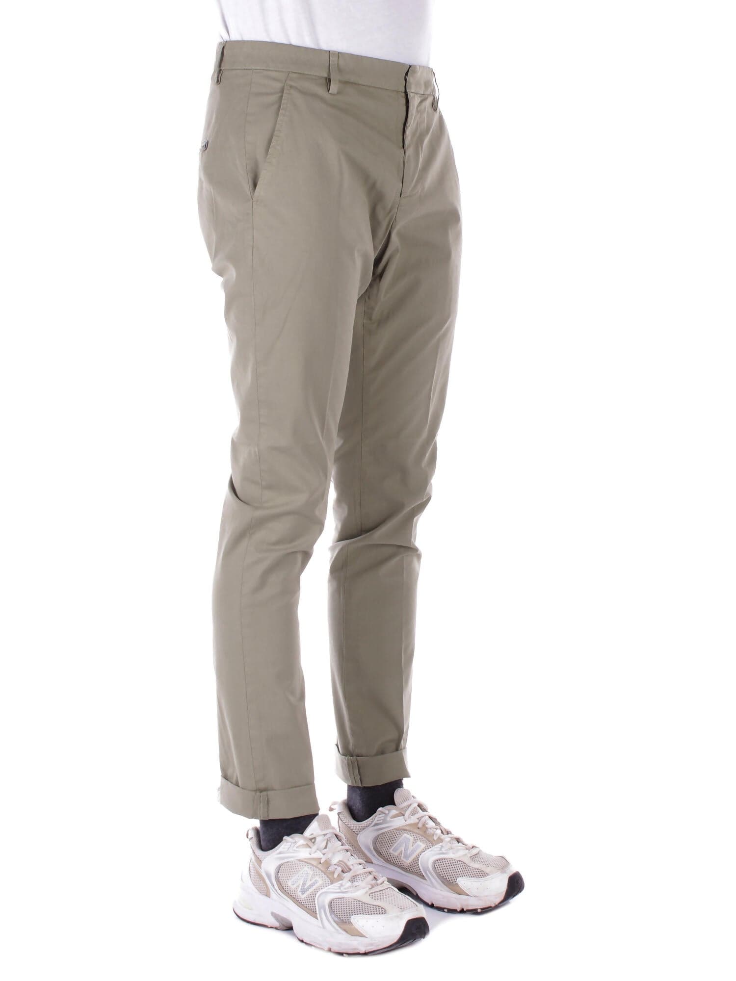 Dondup Pantaloni Verde da uomo in Pantaloni Drestige - Casamassima, commercioVirtuoso.it
