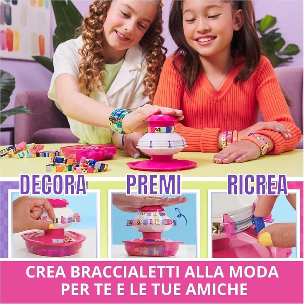 Cool Maker Macchina Crea Braccialetti con 170 Perline e 20 Elastici Idea Regalo in Gioielli Esplodia - Napoli, commercioVirtuoso.it